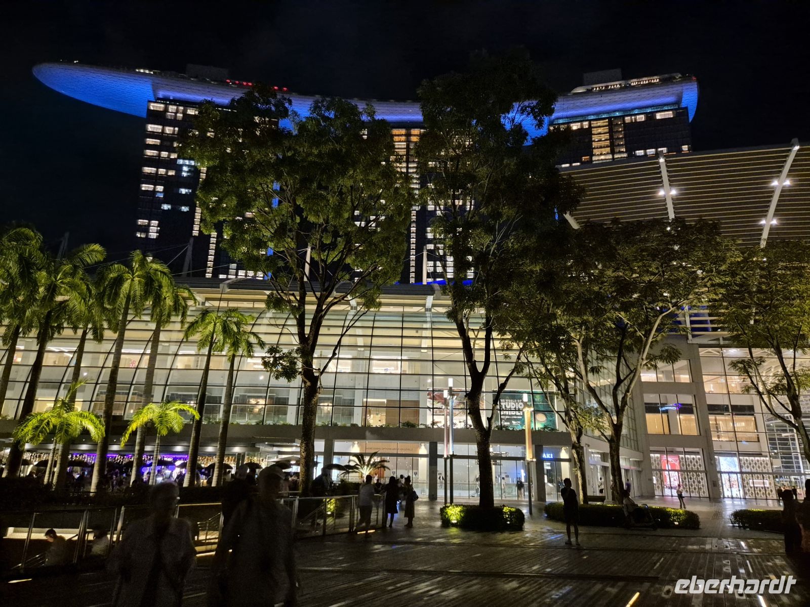abendlicher Ausflug in Singapur