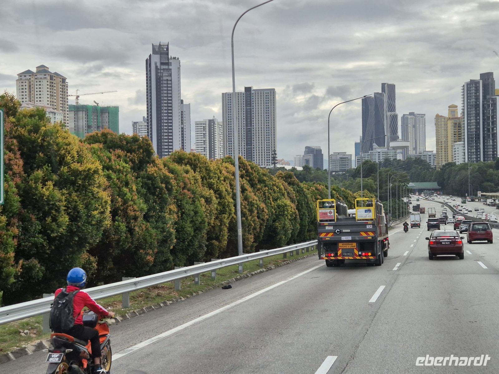 Ankunft in Kuala Lumpur