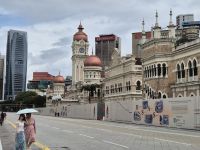 Kuala Lumpur, Sultan Abdul Samad Building am Dataran Merdeka (Unabhängigkeitsplatz) 