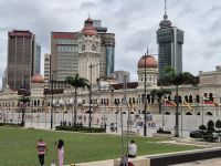 Kuala Lumpur, Sultan Abdul Samad Building am Dataran Merdeka (Unabhängigkeitsplatz) 