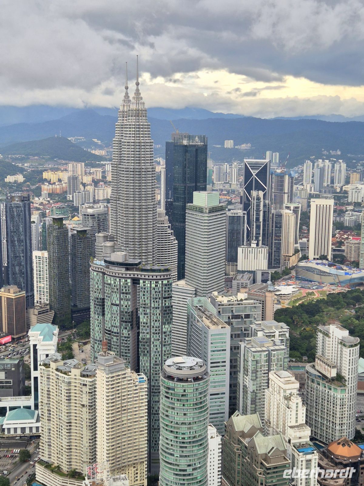 Kuala Lumpur, Ausblick vom Fernsehturm