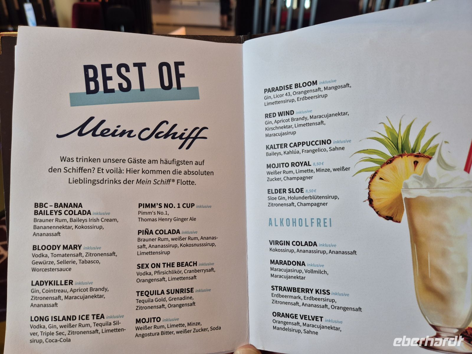 3. Seetag auf Mein Schiff 6, Kurs Koh Samui