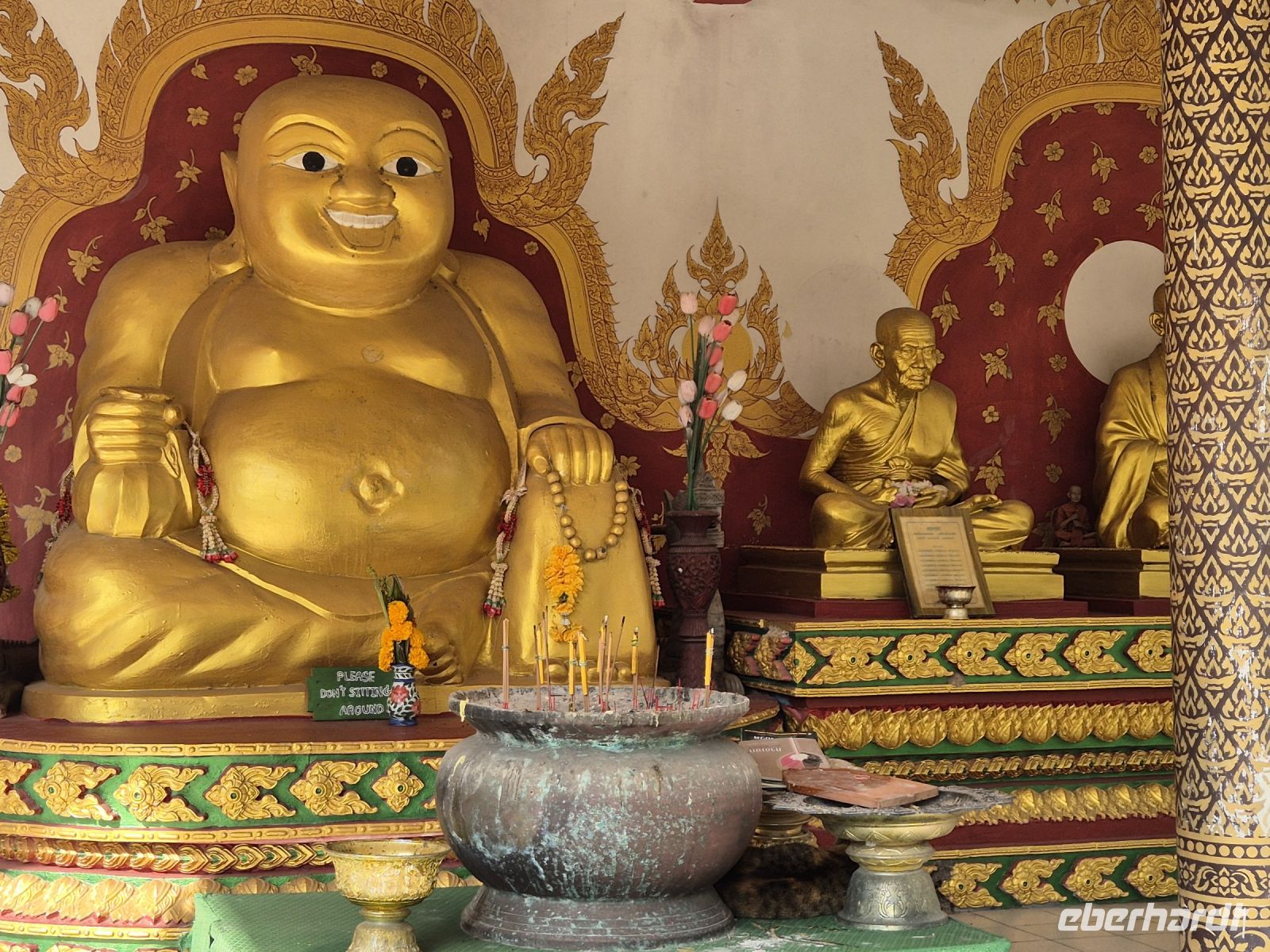 Koh Samui, im Tempel von Big Buddha