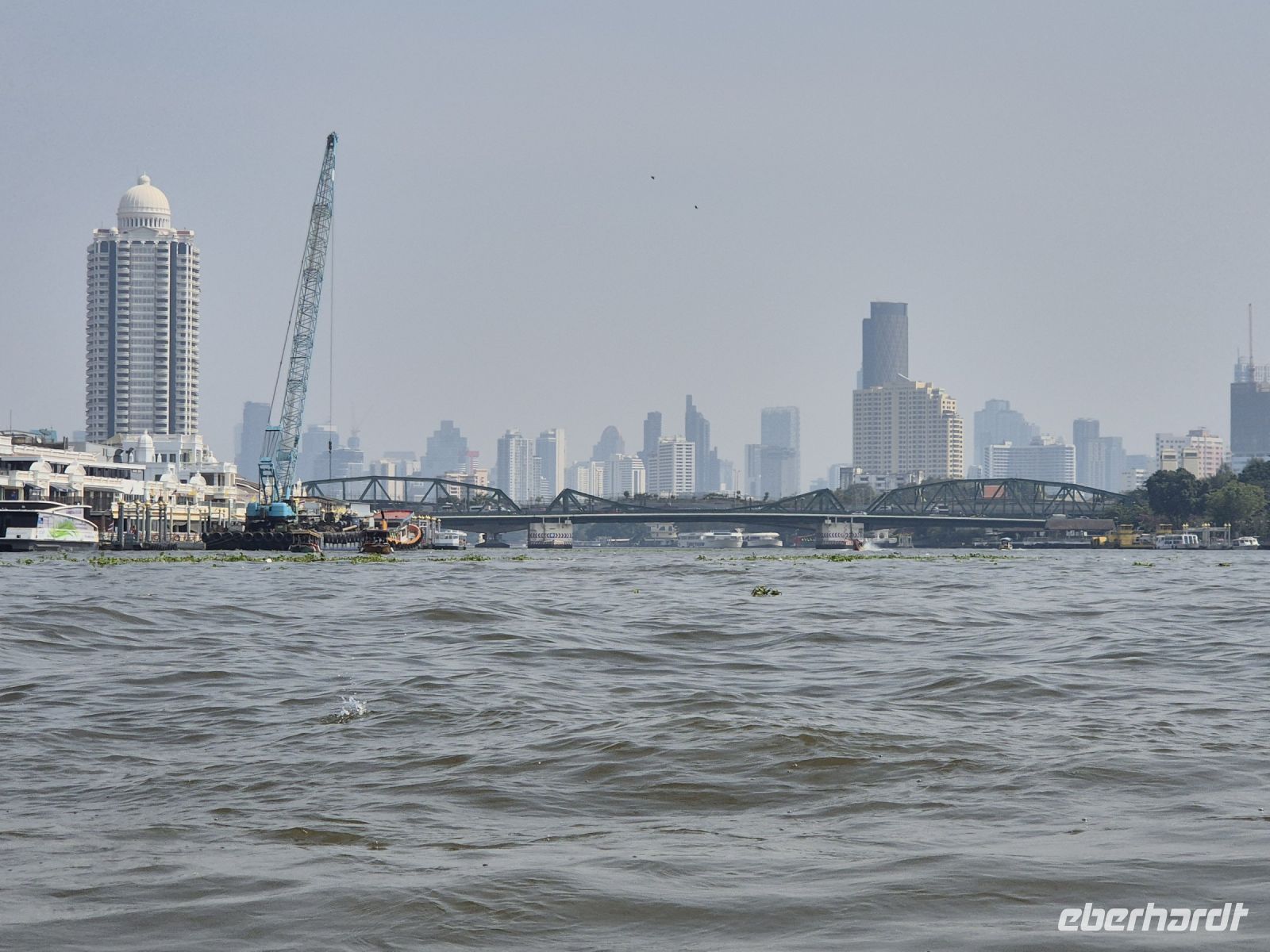 Bangkok, Fahrt mit Longtail-Booten