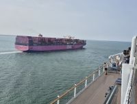 Ankunft in Phu My, Vietnam