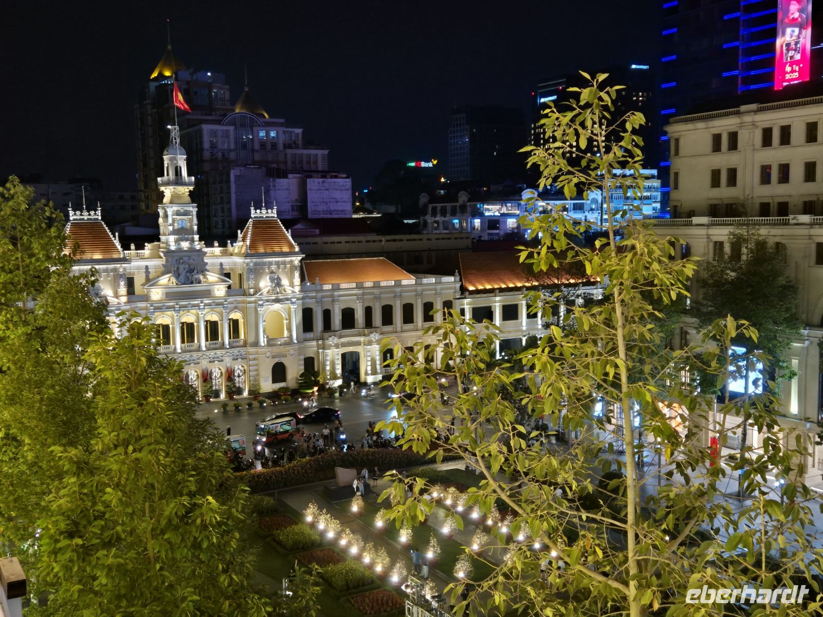 Rundgang im Zentrum von Saigon, Blick vom Rex Hotel