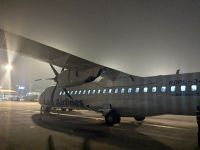 Propellerflugzeug nach Laos