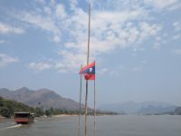 Bootsfahrt auf dem Mekong River zur Pak Ou Höhle