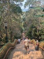 Drachentreppe zum Doi Suthep Tempel 