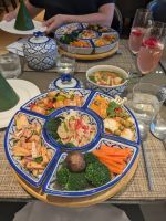 Erstes Abendessen in Bangkok