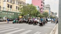 Verkehr in Ho Chi Minh Stadt, Vietnam