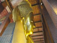 0067 liegender Buddha im Wat Po Tempel Bangkok