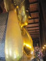 0068 liegender Buddha im Wat Po Tempel Bangkok