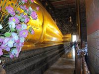 0070 liegender Buddha im Wat Po Tempel Bangkok