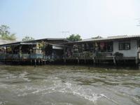 0100 Bootsfahrt in den Klongs in Bangkok