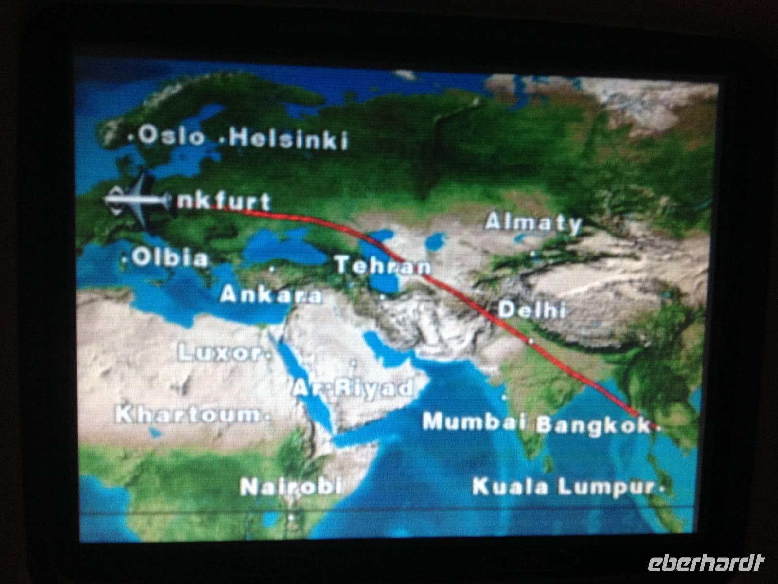 0520 Rückflug nach Frankfurt