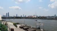 Blick vom Mittagessen