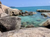 Hin Ta Hin Yai Gesteinsformationen auf Koh Samue