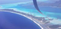 Flug von Bora Bora zurück nach Tahiti