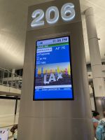 Umsteigen in Los Angeles