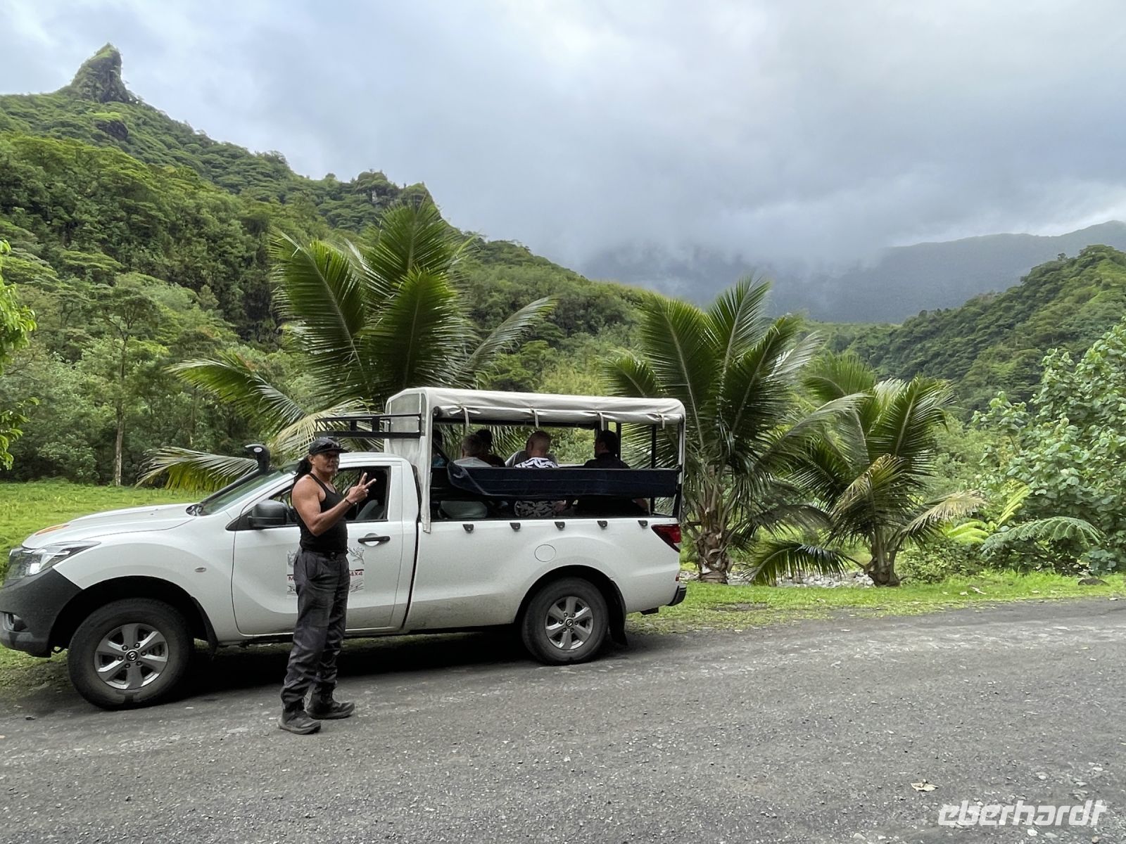 Jeep Safari auf Tahiti