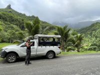 Jeep Safari auf Tahiti