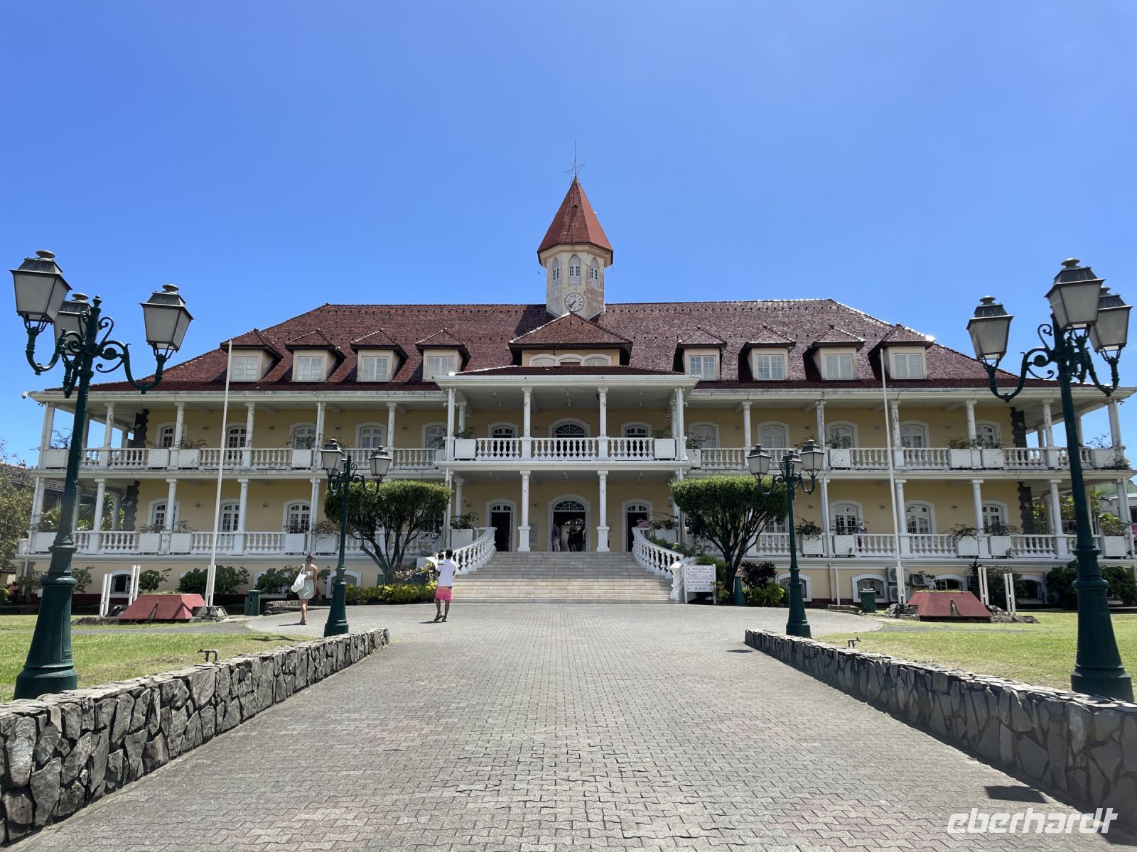 Stadtspaziergang in Papeete - Rathaus
