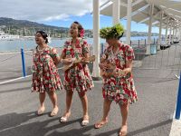 Einschiffung auf die Paul Gauguin