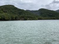 weiter geht unsere Bootstour in der Lagune von Huahine