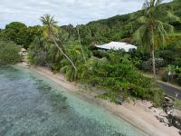 Drohnenaufnahmen von Huahine