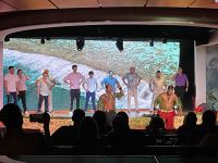 Welcome Show auf dem Schiff