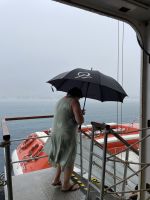 Landgang auf Bora Bora... heute leider bei Dauerregen :(