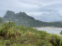 Bora Bora - 2. Aussichtspunkt mit Blick auf die Lagune