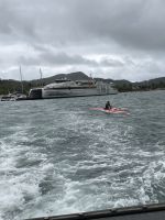 Bora Bora - Rückfahrt mit den Tenderbooten