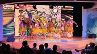 Polynesische Tanzshow auf dem Schiff