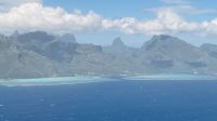 Tagesausflug von Tahiti nach Bora Bora - Flug nach Moorea für eine Zwischenlandung