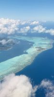 Tagesausflug von Tahiti nach Bora Bora - Flug über Tahaa