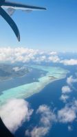 Tagesausflug von Tahiti nach Bora Bora - Flug über Tahaa