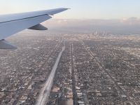 Weiterflug von Tahiti nach Los Angeles
