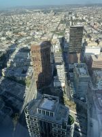 Blick vom Hotel in Los Angeles