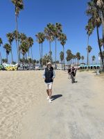 Stadtrundfahrt in Los Angeles - Jacob Spangenberg in Venice Beach