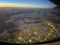 Rückflug von Los Angeles nach Paris