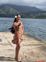 freundlicher Empfang auf Huahine