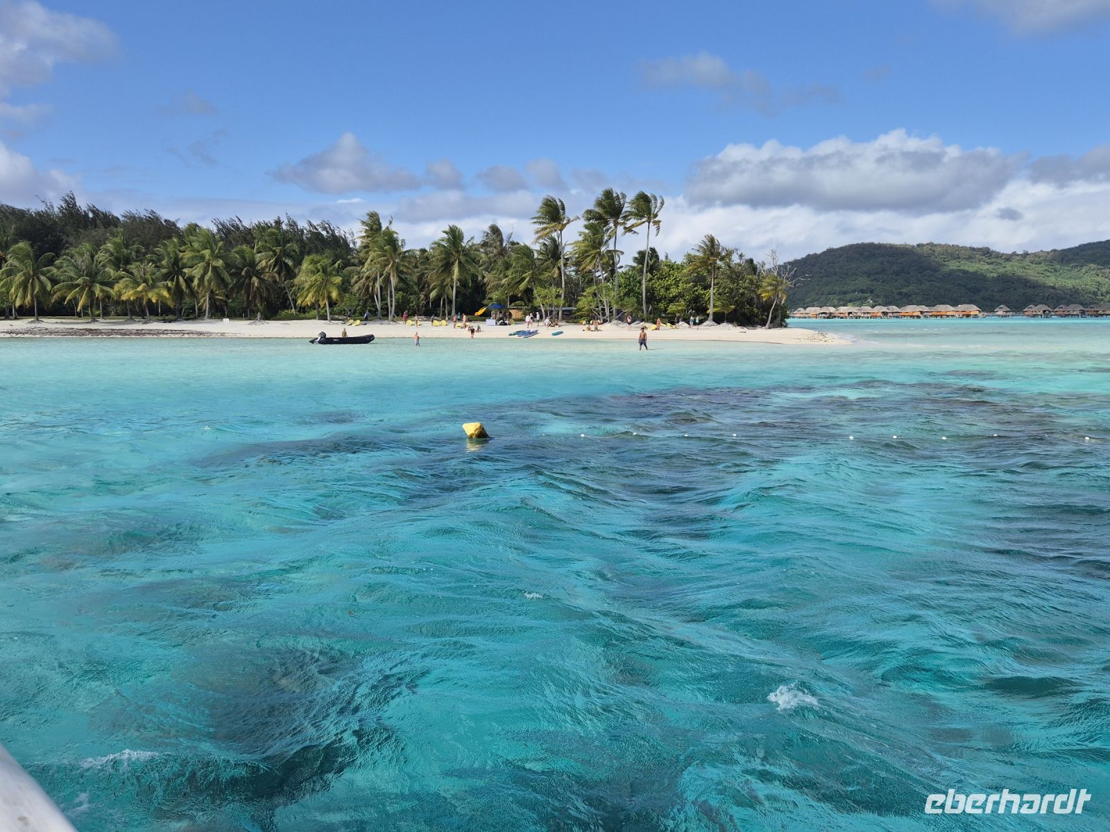 Bora Bora -  Privatstrand Motu Tevairoa
