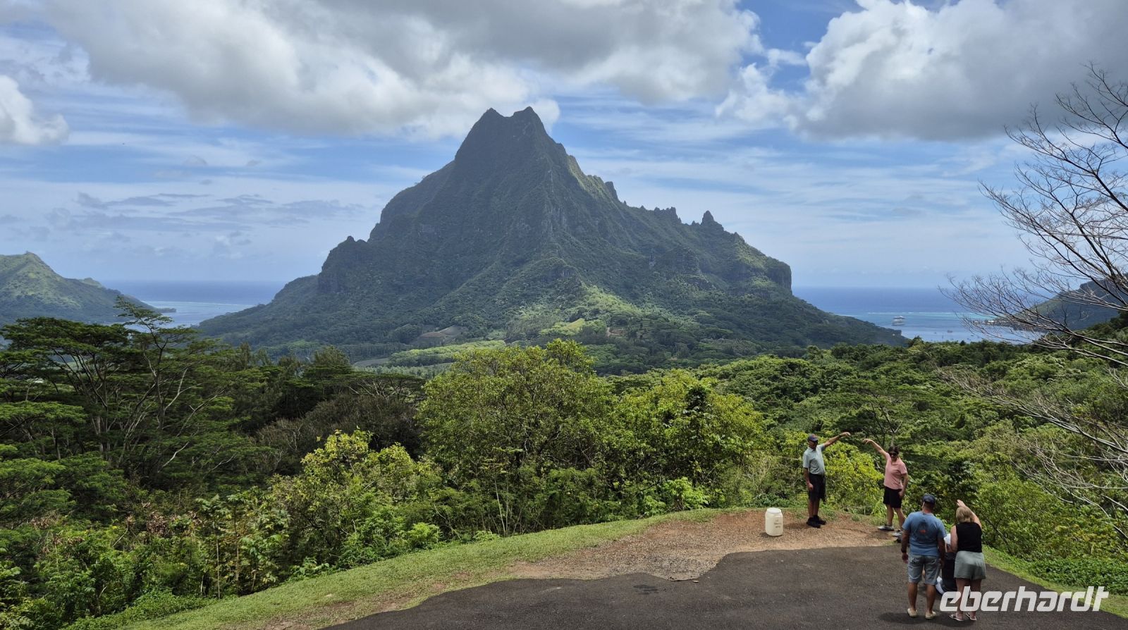 Inselrundfahrt Moorea - Aussichtspunkt Belvedere