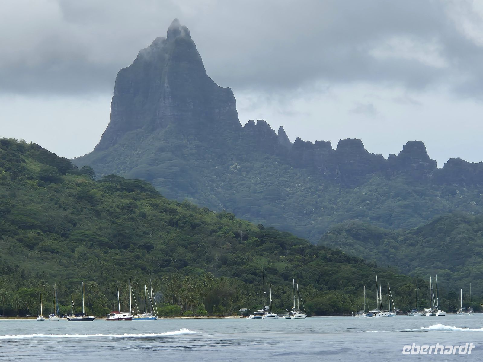 Moorea - Katamaranfahrt
