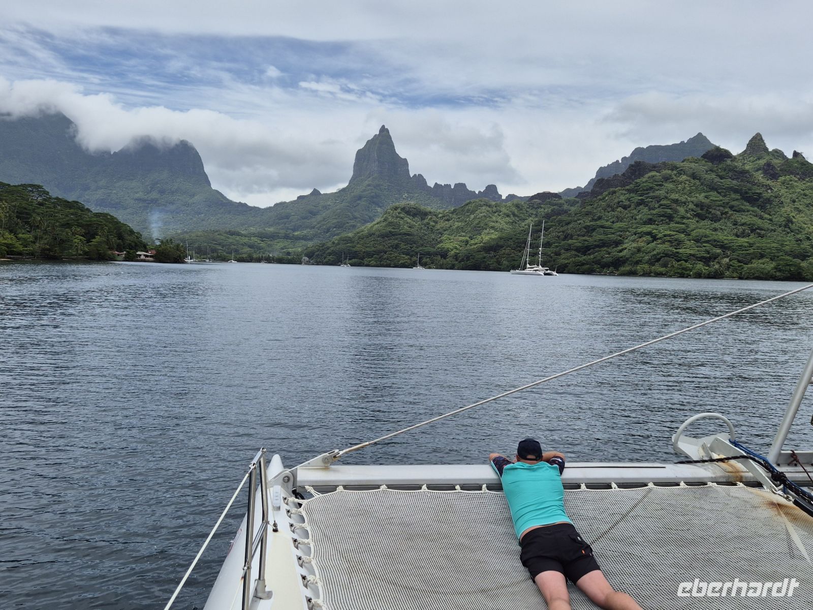 Moorea - Katamaranfahrt