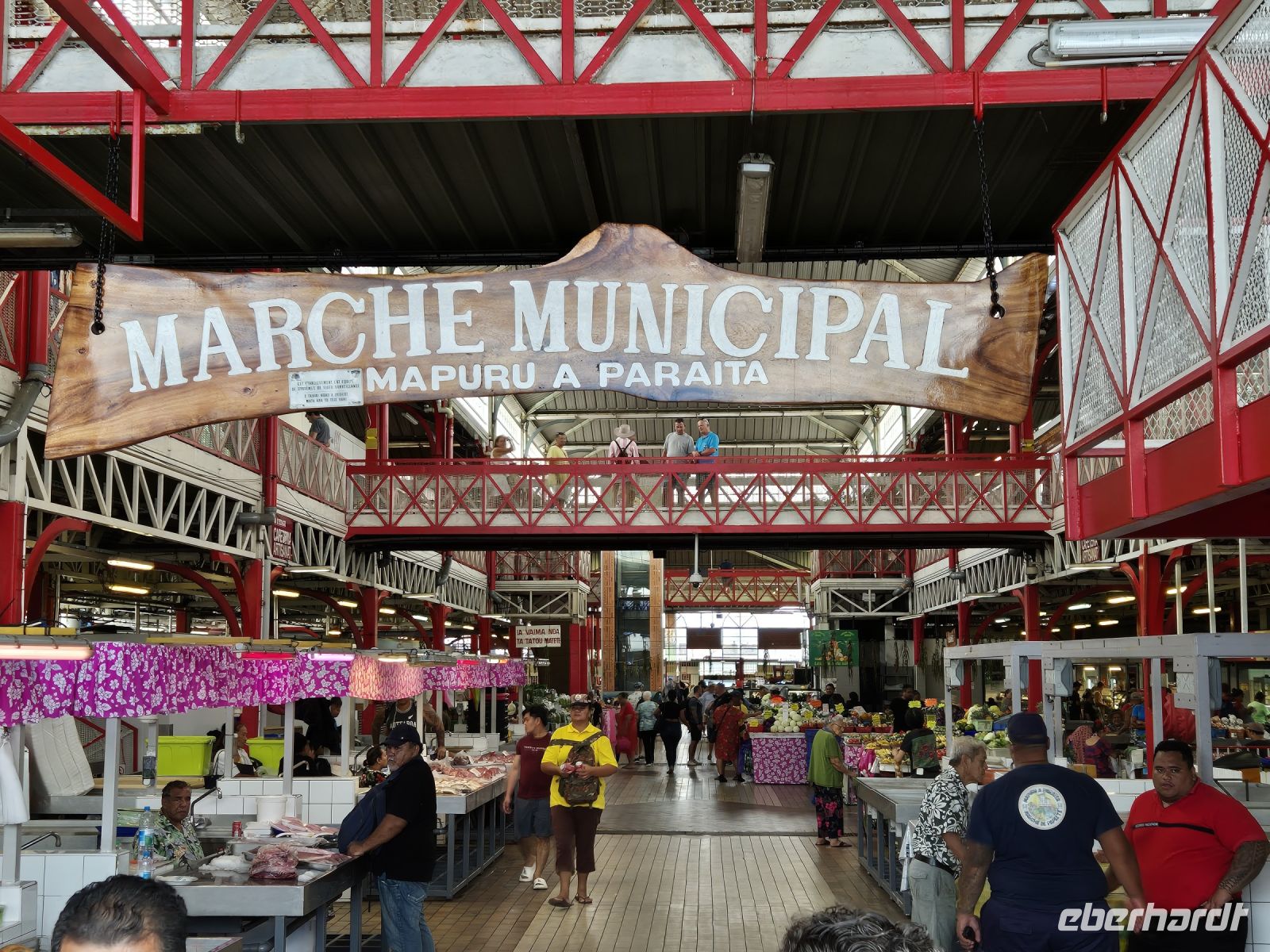 Stadtrundgang Papeete - Markthalle