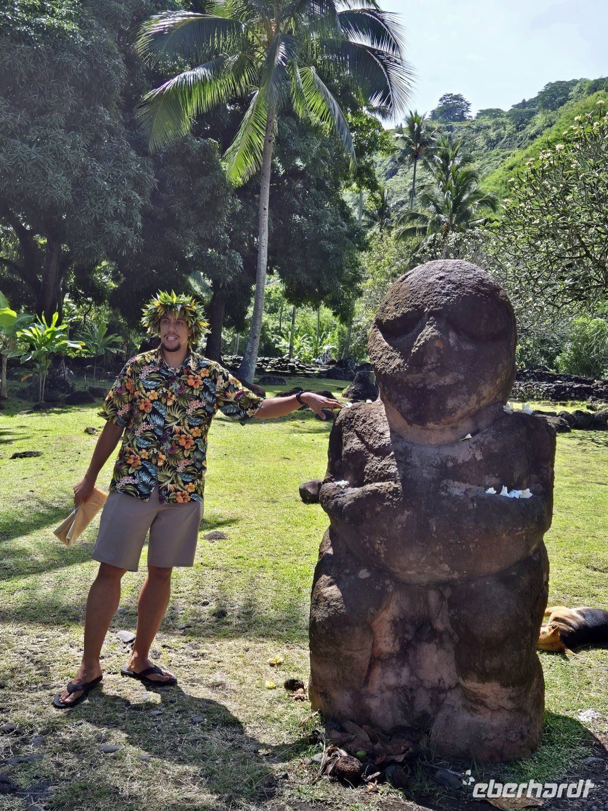 Inselrundfahrt Tahiti - Kultstätte Marae Arahurahu