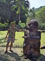 Inselrundfahrt Tahiti - Kultstätte Marae Arahurahu